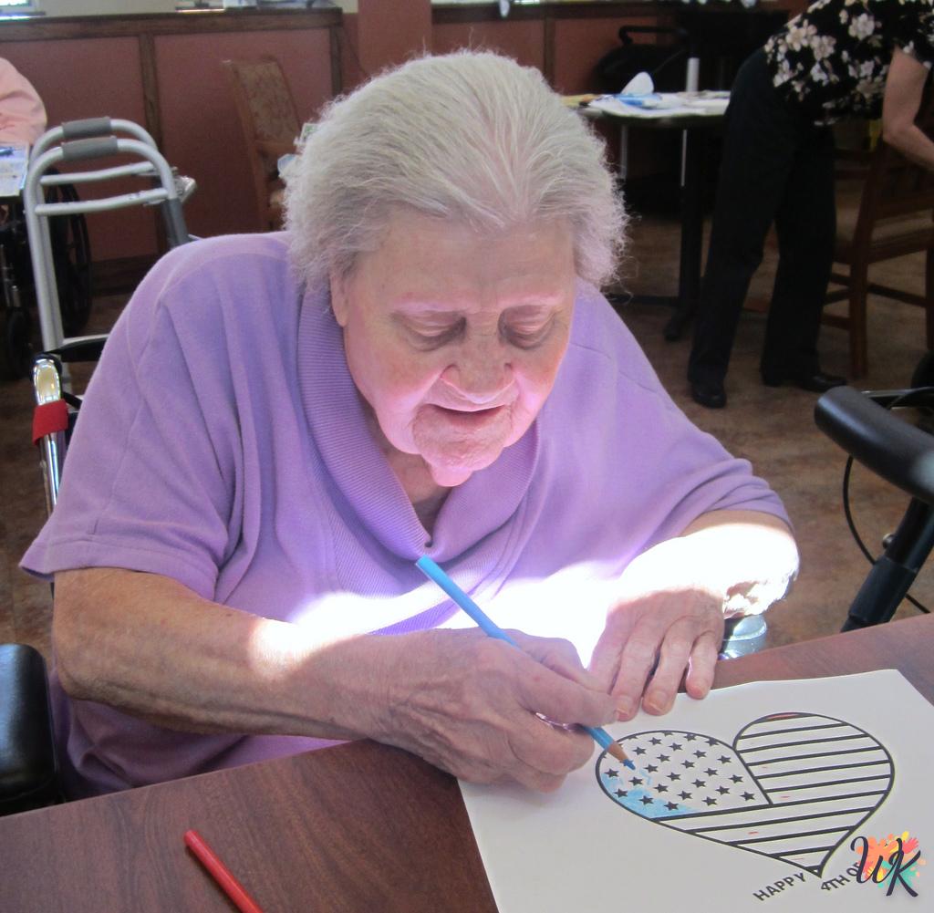 Gli anziani possono trarre beneficio in numerosi modi dalla colorazione 1 seniors coloring